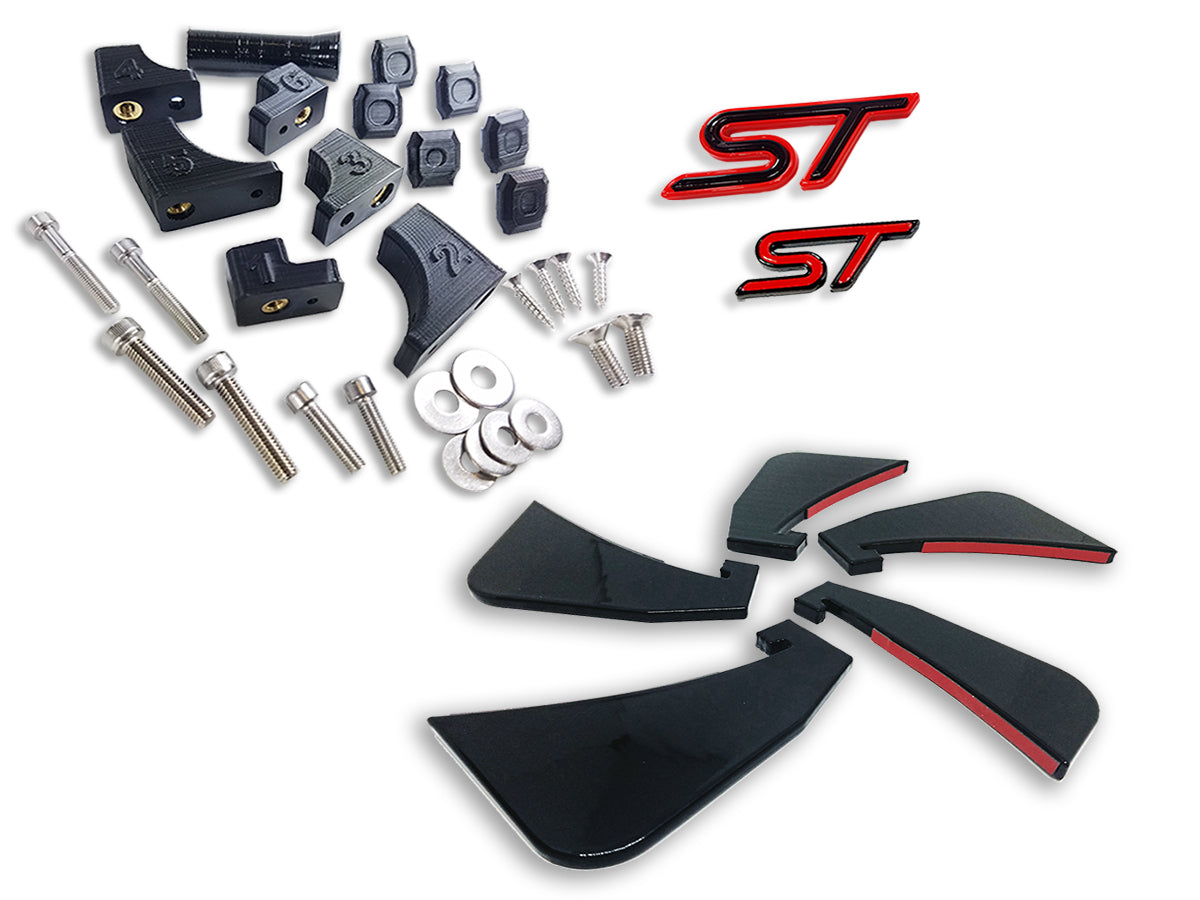 2014-2019+ Ford Fiesta ST (2018-2019 MK7 and MK7.5 only) AGGRESSION Appearance Package-C-Dub Tech