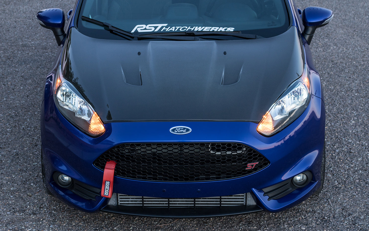 2014-2019+ Ford Fiesta ST (2018-2019 MK7 and MK7.5 only) BIG MOUTH Ram Air Intake Snorkel-C-Dub Tech
