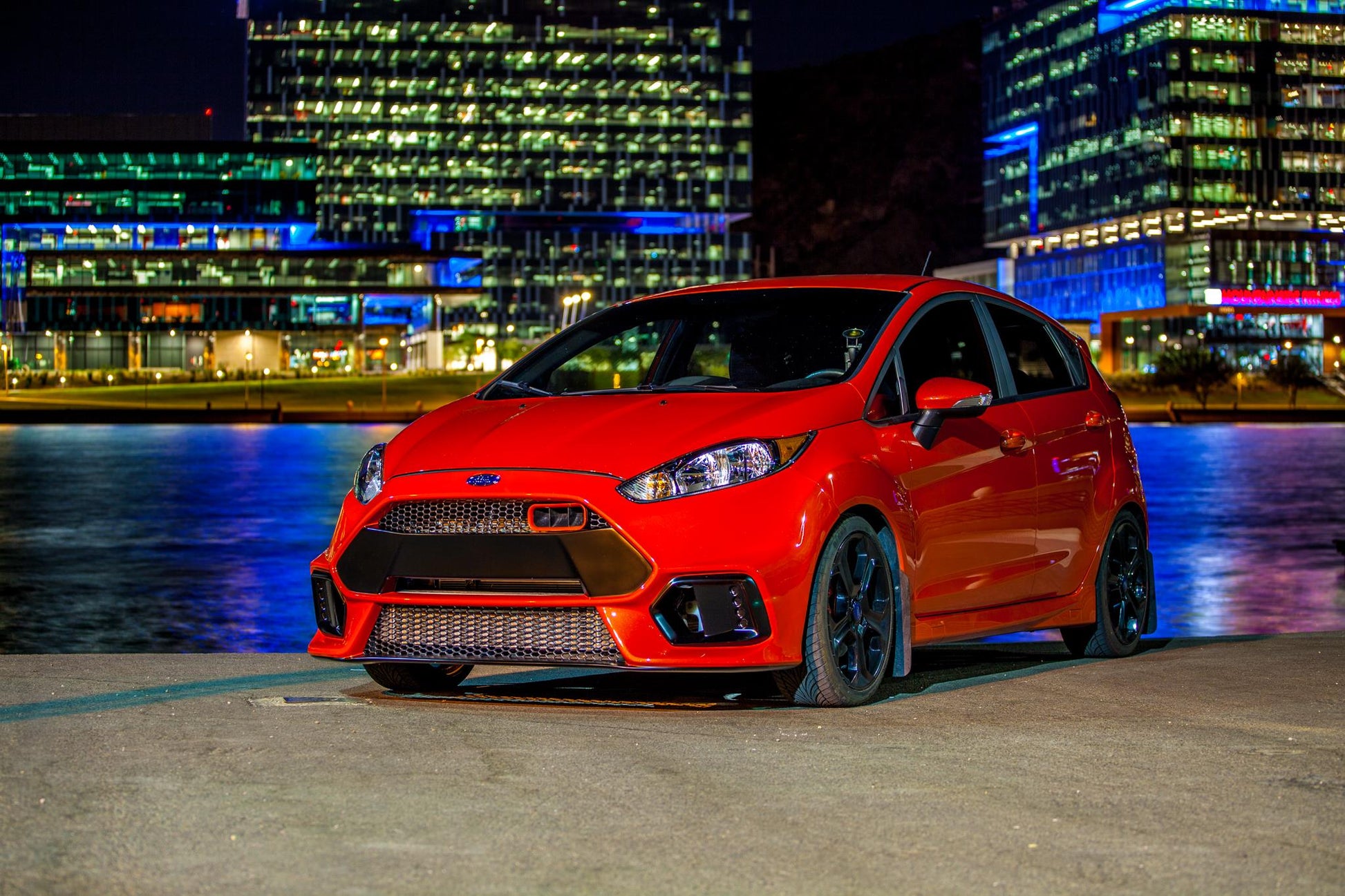 2014-2019+ Ford Fiesta ST (2018-2019 MK7 and MK7.5 only) BIG MOUTH Ram Air Intake Snorkel-C-Dub Tech