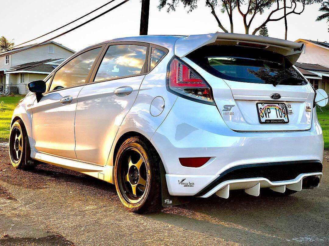 2014-2019+ Ford Fiesta ST (2018-2019 MK7 and MK7.5 only) Diffuser Fins (5-pack)-C-Dub Tech