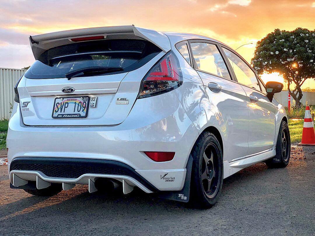 2014-2019+ Ford Fiesta ST (2018-2019 MK7 and MK7.5 only) Diffuser Fins (5-pack)-C-Dub Tech