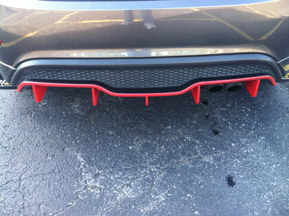 2014-2019+ Ford Fiesta ST (2018-2019 MK7 and MK7.5 only) Diffuser Fins (5-pack)-C-Dub Tech