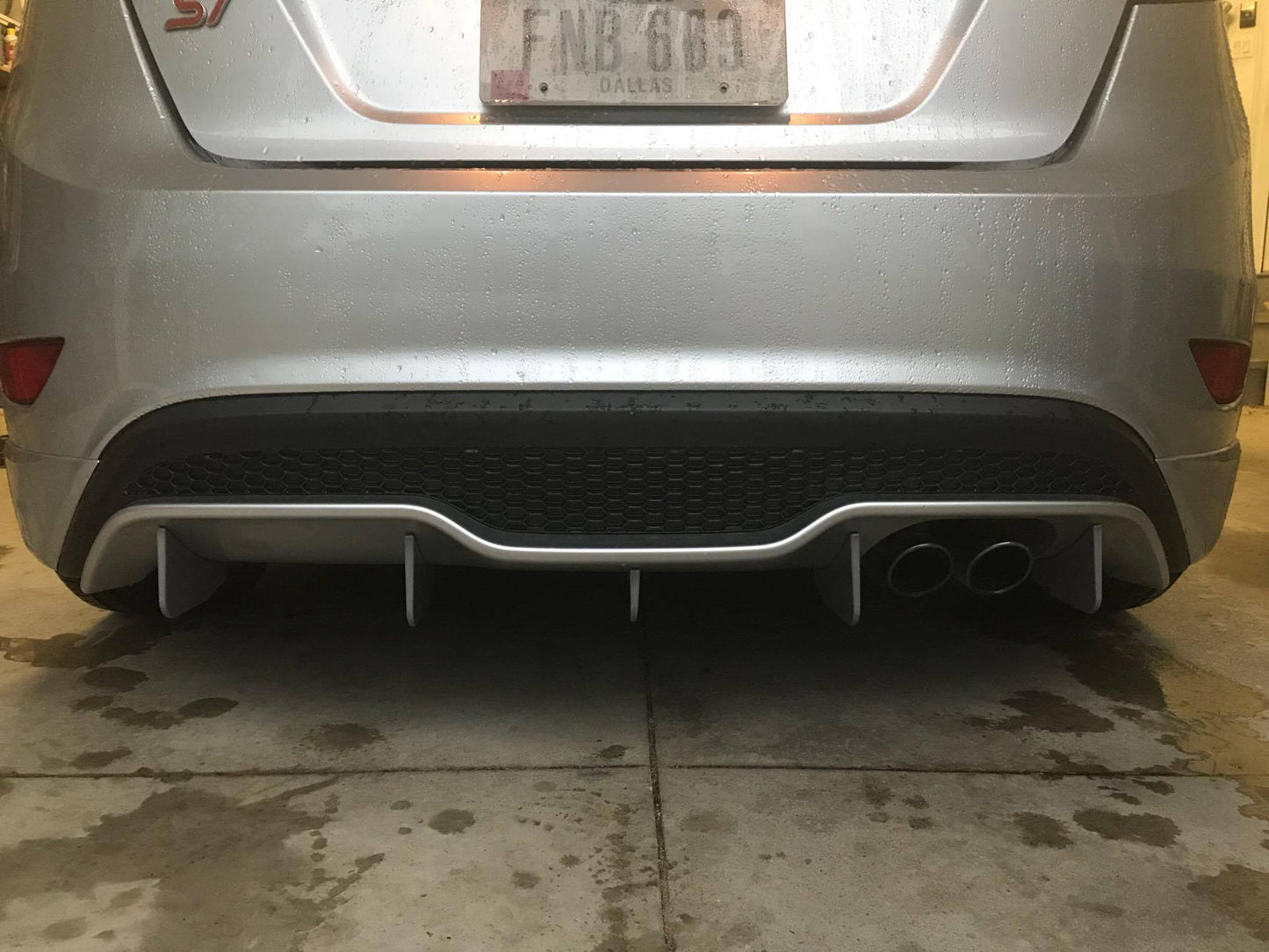 2014-2019+ Ford Fiesta ST (2018-2019 MK7 and MK7.5 only) Diffuser Fins (5-pack)-C-Dub Tech