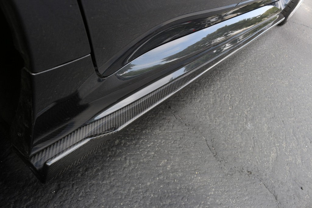 APR Performance Carbon Fiber Side Rocker Extensions Subaru WRX/STI - FS-815008-C-Dub Tech