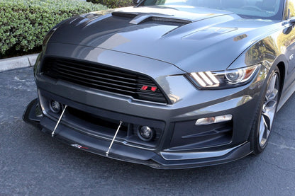 APR Performance Carbon Fiber Wind Splitter With Rods - CW-201596-C-Dub Tech
