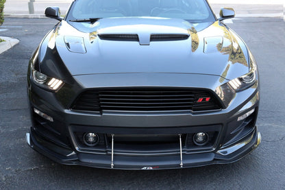 APR Performance Carbon Fiber Wind Splitter With Rods - CW-201596-C-Dub Tech