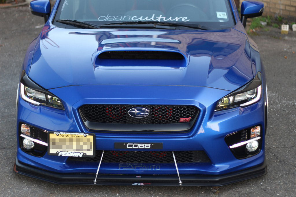 APR Performance Carbon Fiber Wind Splitter With Rods - CW-801508-C-Dub Tech