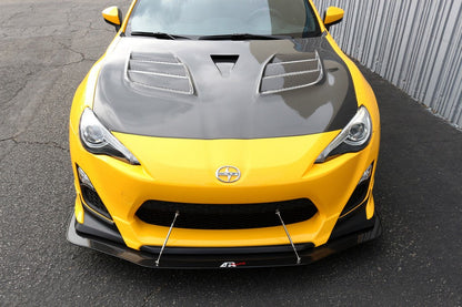 APR Performance Carbon Fiber Wind Splitter With Rods - CW-526011-C-Dub Tech
