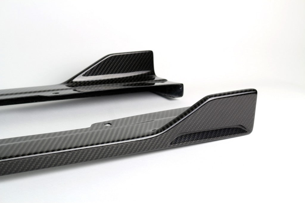 APR Performance Carbon Fiber Side Rocker Extensions Subaru WRX/STI - FS-815008-C-Dub Tech