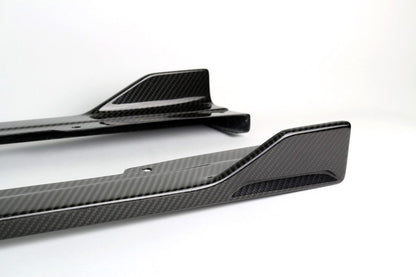 APR Performance Carbon Fiber Side Rocker Extensions Subaru WRX/STI - FS-815008-C-Dub Tech