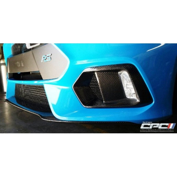 NXT Generation Carbon Fiber Fog Light Bezel Replacements - Focus RS 2016-2017