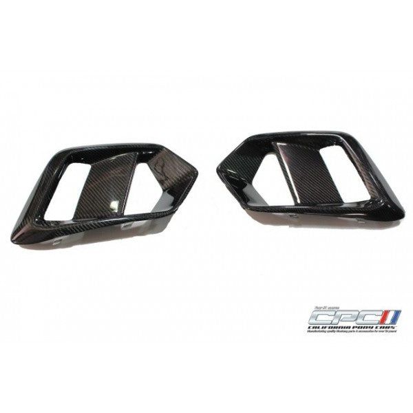 NXT Generation Carbon Fiber Fog Light Bezel Replacements - Focus RS 2016-2017