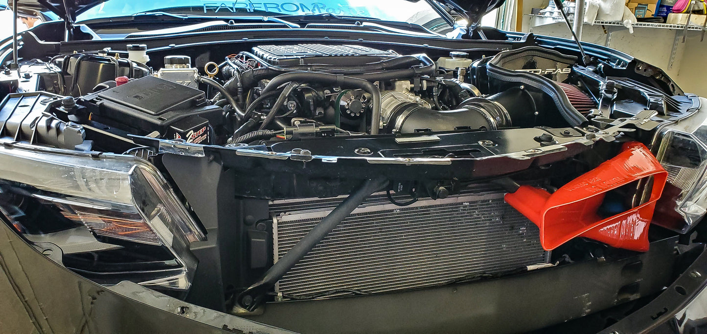 2017-2022 Chevrolet Camaro ZL1 and 2016-2018 Camaro SS BIG MOUTH Ram Air Intake Snorkel-C-Dub Tech