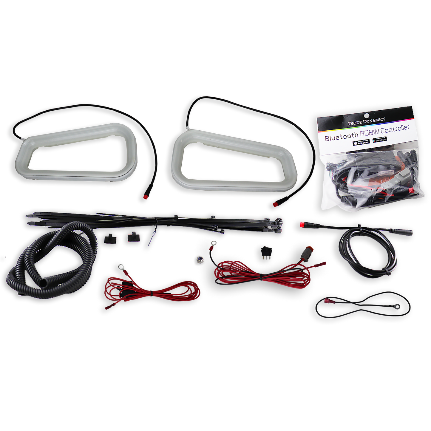 2016-2020+ Infiniti Q50/60/RS BIG MOUTH "LIT KIT" | LIT Flares and Controller only-C-Dub Tech