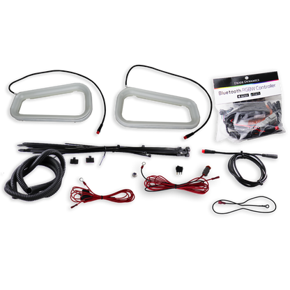 2016-2020+ Infiniti Q50/60/RS BIG MOUTH "LIT KIT" | LIT Flares and Controller only-C-Dub Tech