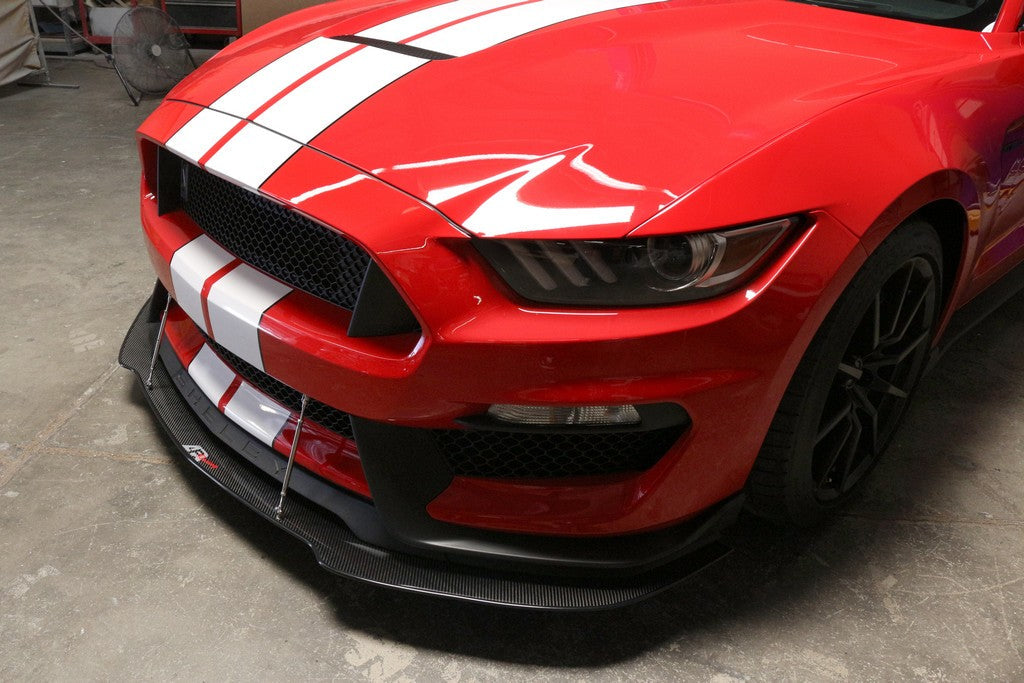 APR Performance Carbon Fiber Wind Splitter With Rods - CW-201535-C-Dub Tech