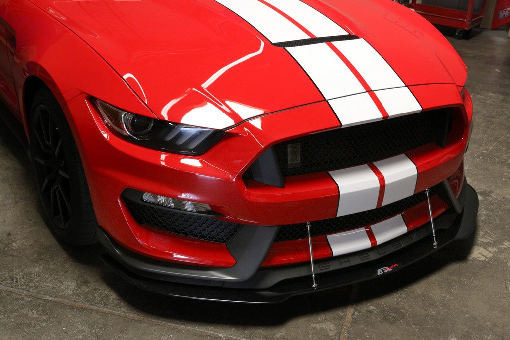 APR Performance Carbon Fiber Wind Splitter With Rods - CW-201535-C-Dub Tech
