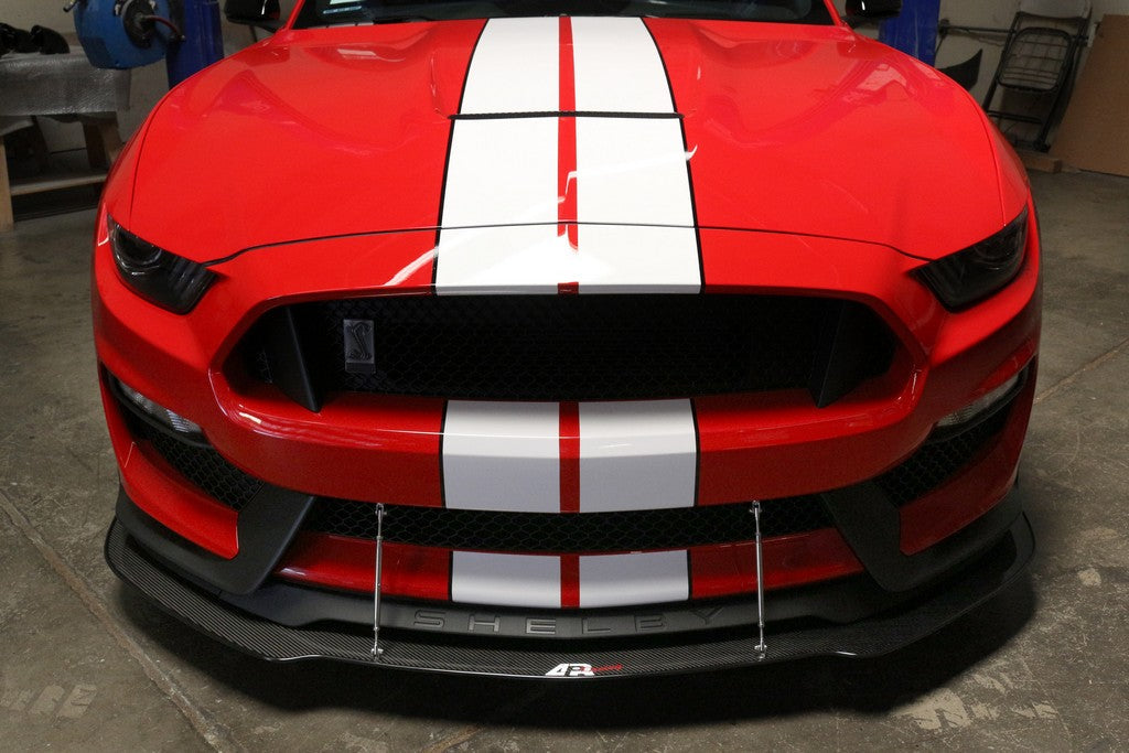 APR Performance Carbon Fiber Wind Splitter With Rods - CW-201535-C-Dub Tech