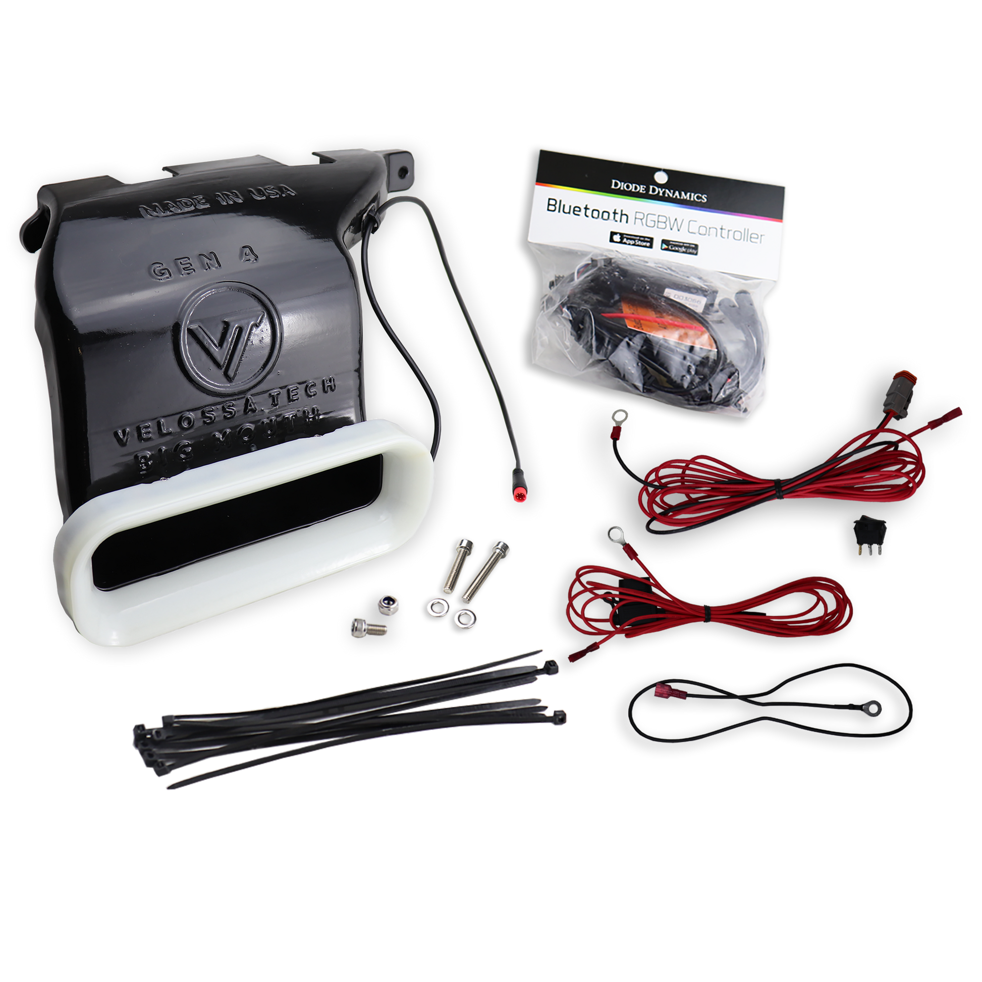 2017-2020 Hyundai I30N (non-DCT) BIG MOUTH "LIT KIT" Ram Air Intake Snorkel-C-Dub Tech
