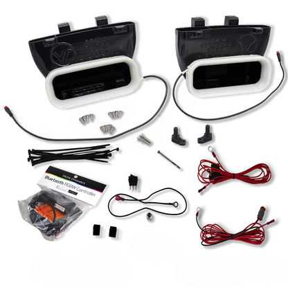2015-2017 Ford F-150 and 2017-2020 Ford F-150 Raptor Dual BIG MOUTH "LIT KIT" Ram Air Intake Snorkels-C-Dub Tech