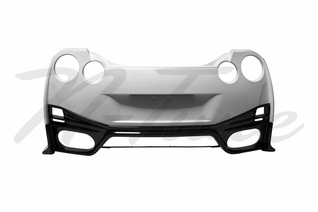 N-Tune Rear Bumper Kit (FRP):2009-2020 NISSAN R35 GTR