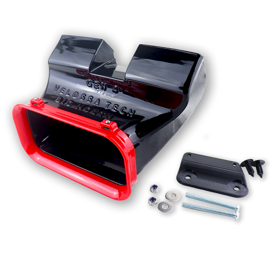 2018-2020+ Ford Edge ST BIG MOUTH Ram Air Intake Snorkel-C-Dub Tech