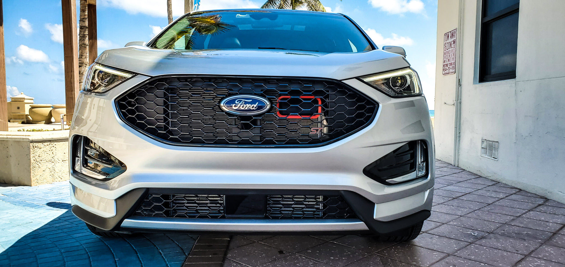 2018-2020+ Ford Edge ST BIG MOUTH Ram Air Intake Snorkel-C-Dub Tech