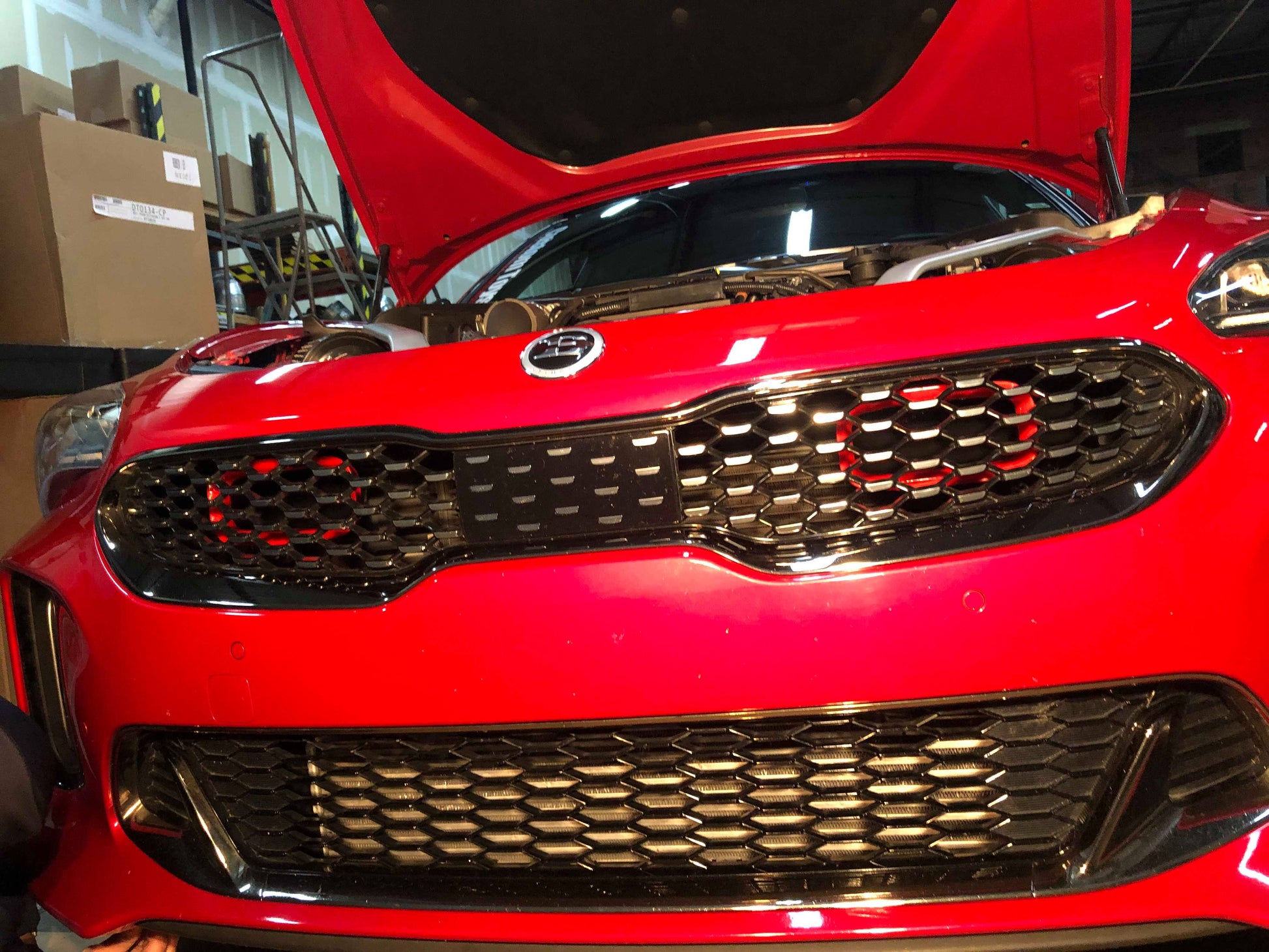 2017-2023 Kia Stinger 3.3T/2.0T/2.5T Dual BIG MOUTH Ram Air Intake Snorkels-C-Dub Tech