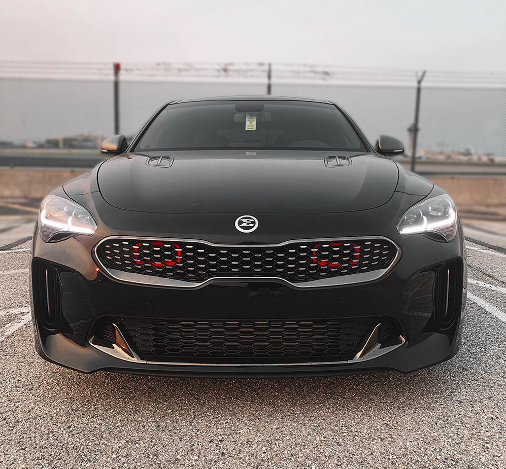 2017-2023 Kia Stinger 3.3T/2.0T/2.5T Dual BIG MOUTH Ram Air Intake Snorkels-C-Dub Tech