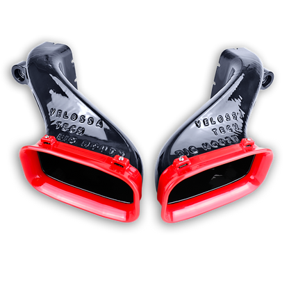2022+ Genesis G70 3.3T Dual BIG MOUTH Ram Air Intake Snorkels-C-Dub Tech