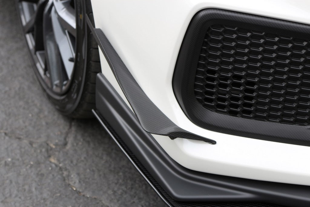 APR Performance Carbon Fiber Front Bumper Canards - AB-808018-C-Dub Tech