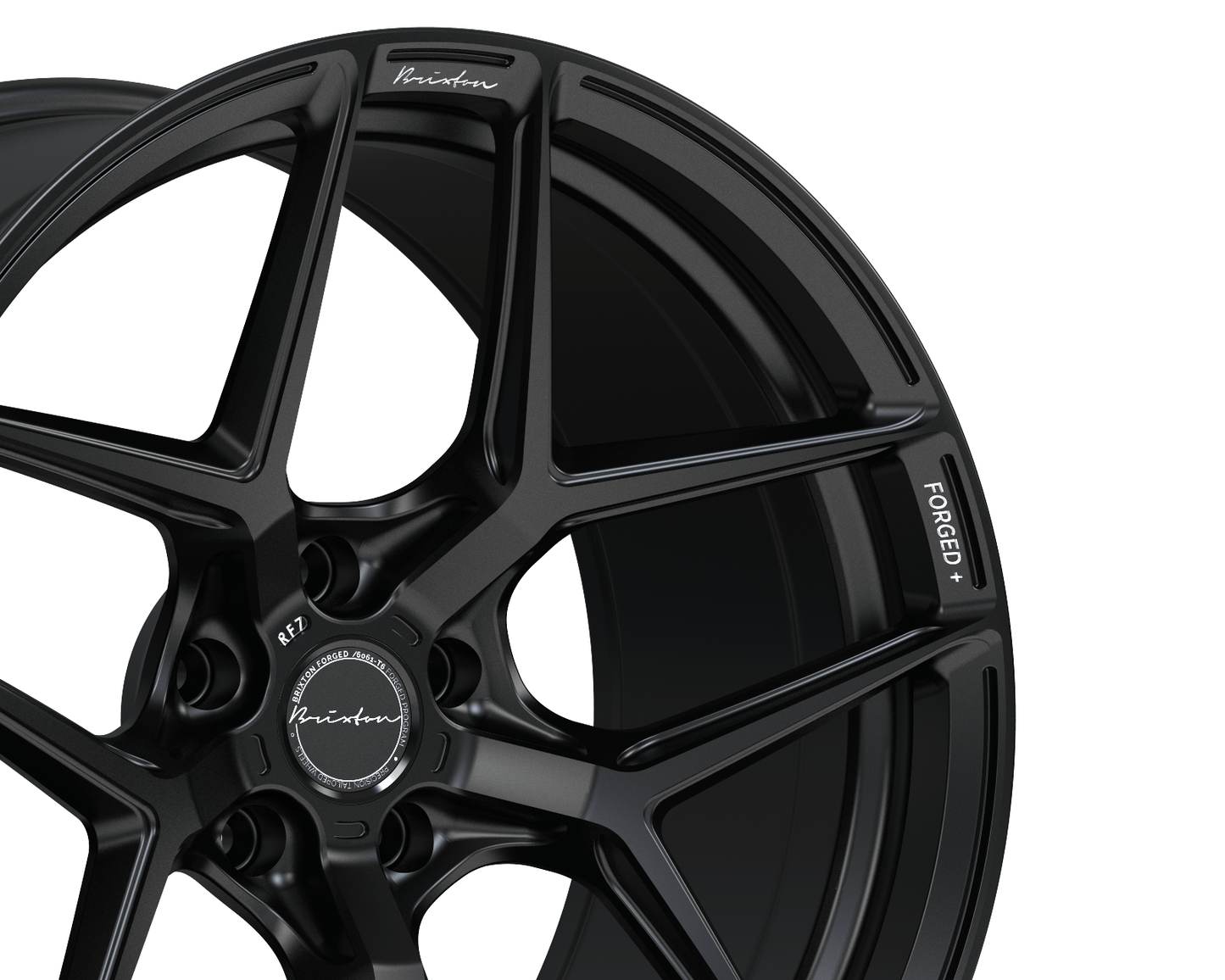 Brixton RF7 Radial Forged 1-Piece Wheel - Satin Black