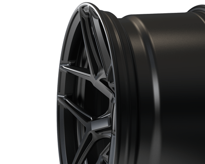 Brixton RF7 Radial Forged 1-Piece Wheel - Satin Black