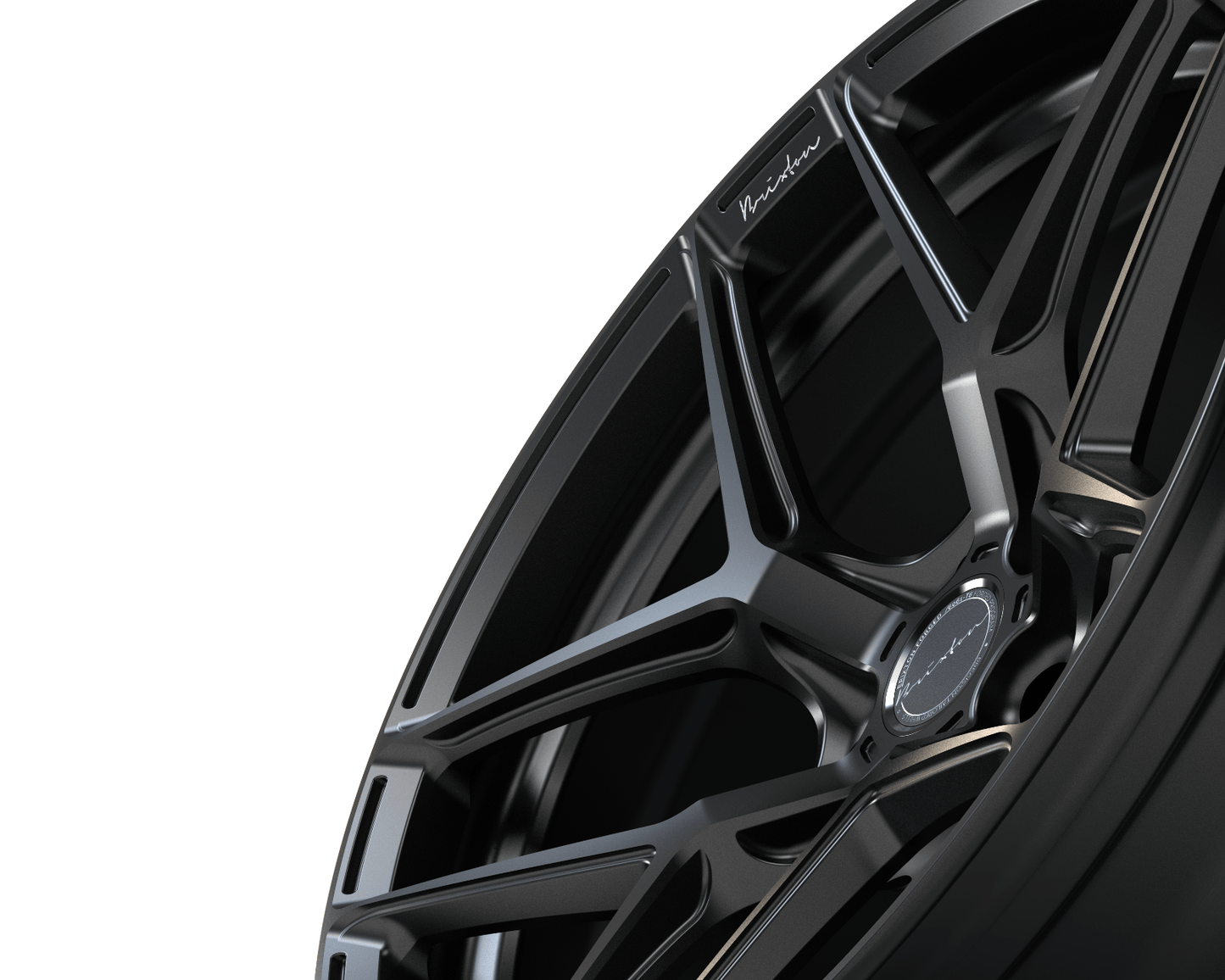 Brixton RF7 Radial Forged 1-Piece Wheel - Satin Black