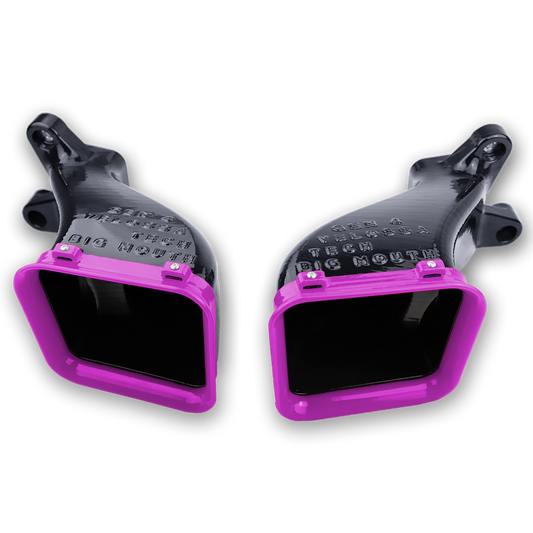 2017+ Genesis G80 3.3T Sport Dual BIG MOUTH Ram Air Intake Snorkels-C-Dub Tech