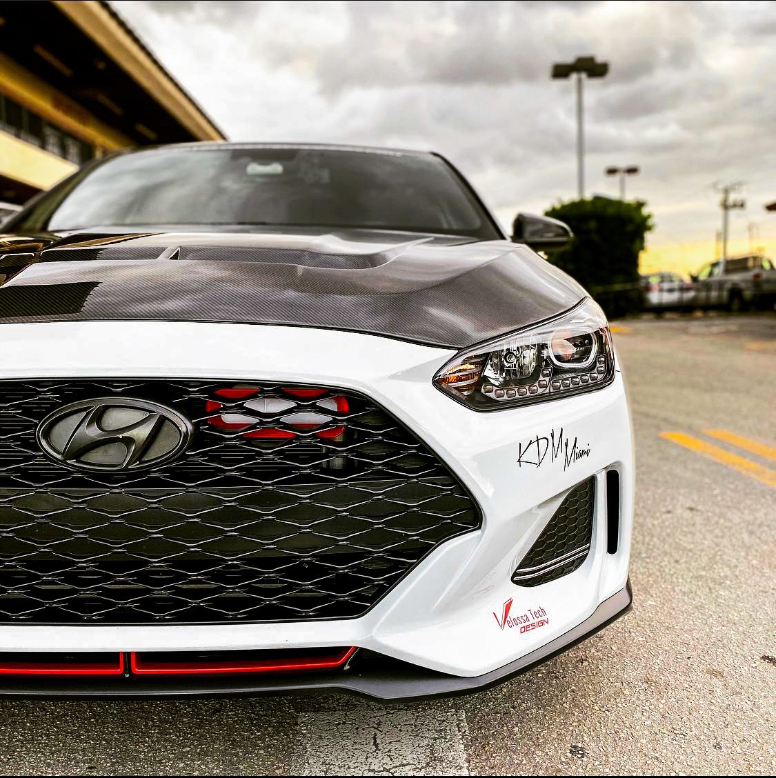 2019+ Hyundai Veloster Turbo/R-spec/Non-Turbo BIG MOUTH Ram Air Intake Snorkel-C-Dub Tech