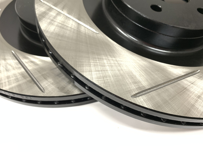 StopTech Sport Front Slotted 350mm Rotors - Ford Focus RS 2016-2018