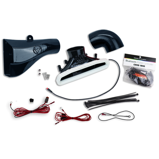 2020-2021+ Toyota Supra MK5 BIG MOUTH "LIT KIT" Ram Air Intake Snorkel-C-Dub Tech