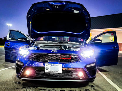 2019-2022+ Kia Forte GT/EX/LXS BIG MOUTH Ram Air Intake Snorkel-C-Dub Tech