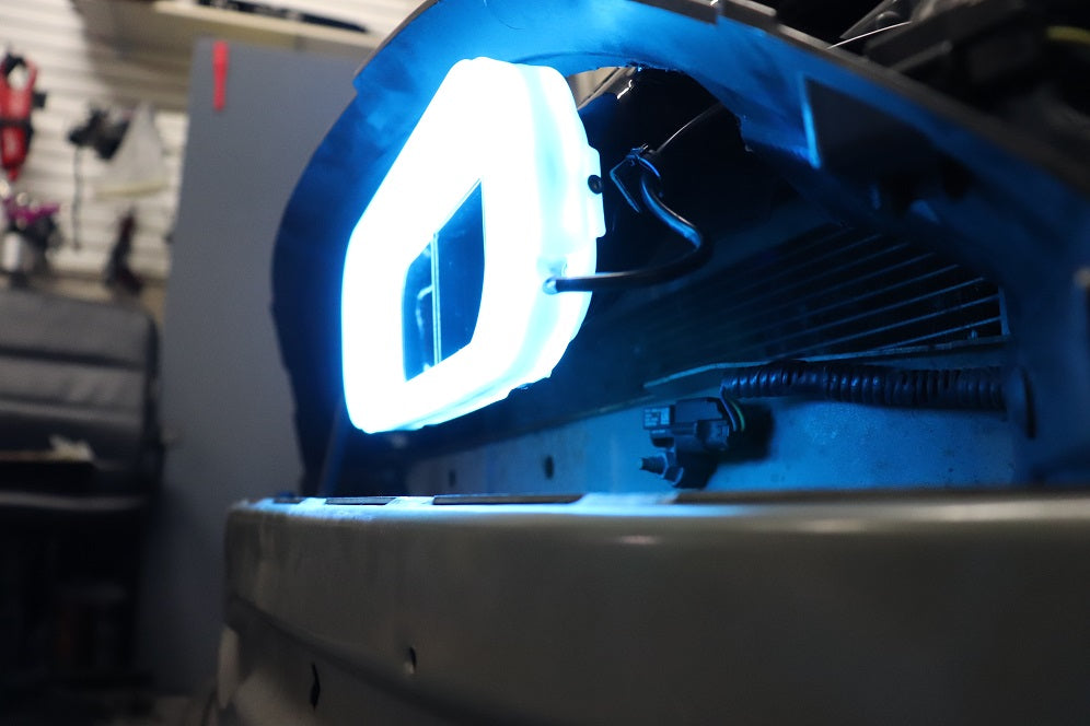 2014-2019+ Ford Fiesta ST (2018-2019 MK7 and MK7.5 only) BIG MOUTH "LIT KIT" Ram Air Intake Snorkel-C-Dub Tech
