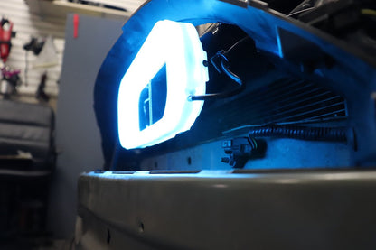 2014-2019+ Ford Fiesta ST (2018-2019 MK7 and MK7.5 only) BIG MOUTH "LIT KIT" Ram Air Intake Snorkel-C-Dub Tech