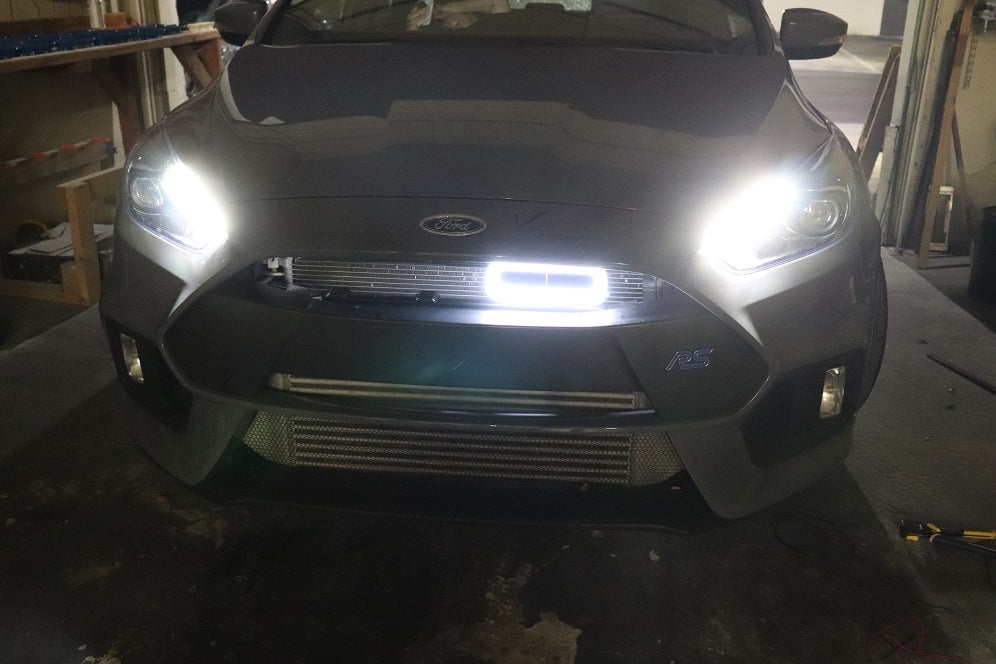 2016-2018 Ford Focus RS BIG MOUTH "LIT KIT" Ram Air Intake Snorkel-C-Dub Tech