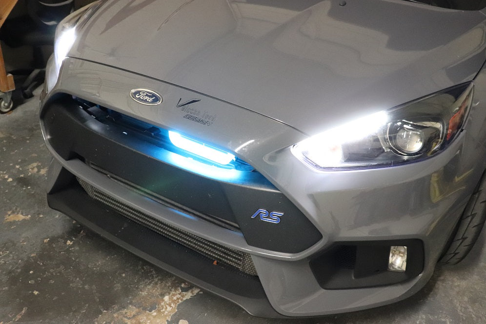 2016-2018 Ford Focus RS BIG MOUTH "LIT KIT" Ram Air Intake Snorkel-C-Dub Tech