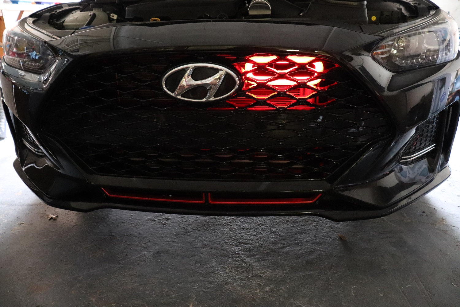 2019+ Hyundai Veloster Turbo/R-spec/Non-Turbo BIG MOUTH "LIT KIT" Ram Air Intake Snorkel-C-Dub Tech