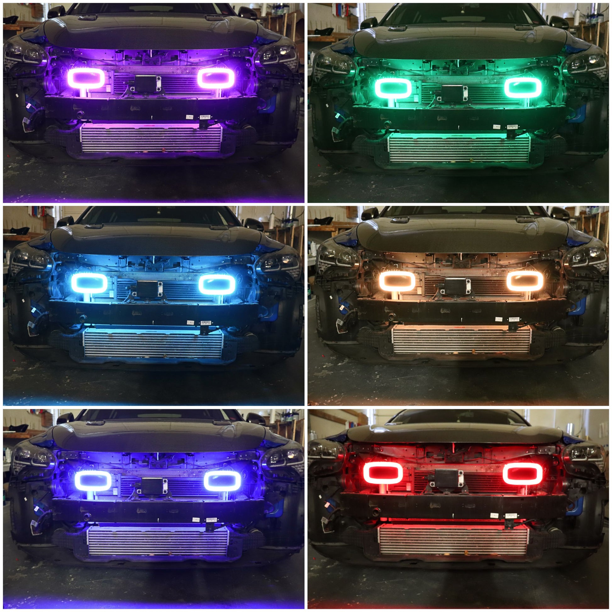2018-2020+ Kia Stinger 3.3T Generation 4 Interchangeable BIG MOUTH "LIT KIT" | LIT Flares and Controller Only-C-Dub Tech