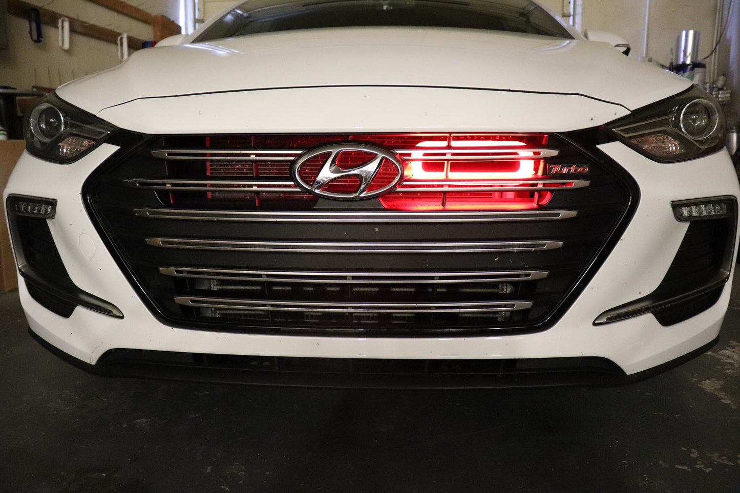 2017-2018 Hyundai Elantra Sport (Avante Sport, AD and Elantra SEL) BIG MOUTH "LIT KIT" Ram Air Intake Snorkel-C-Dub Tech