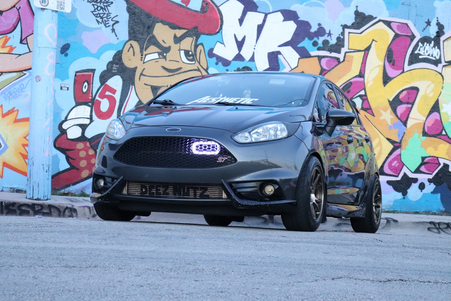 2014-2019+ Ford Fiesta ST (2018-2019 MK7 and MK7.5 only) BIG MOUTH "LIT KIT" Ram Air Intake Snorkel-C-Dub Tech