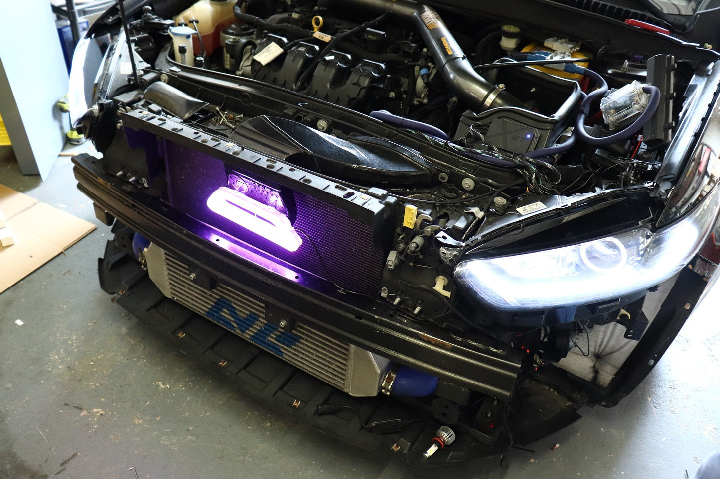2013-2020 Ford Fusion BIG MOUTH "LIT KIT" Ram Air Intake Snorkel (1.5L/1.6L/2.0L EcoBoost/2.5L/Sport)-C-Dub Tech