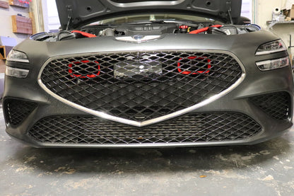 2022+ Genesis G70 3.3T Dual BIG MOUTH Ram Air Intake Snorkels-C-Dub Tech