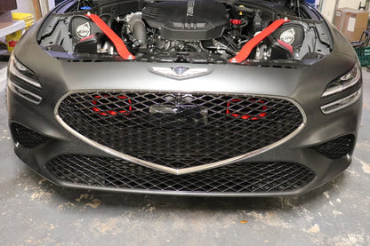 2022+ Genesis G70 3.3T Dual BIG MOUTH Ram Air Intake Snorkels-C-Dub Tech